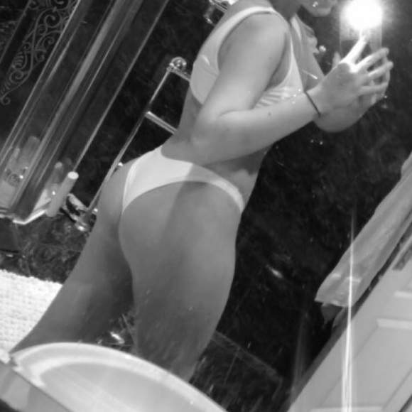 Neon Orange Scoop Neck  Vacation Bikini - Picture 6 of 6